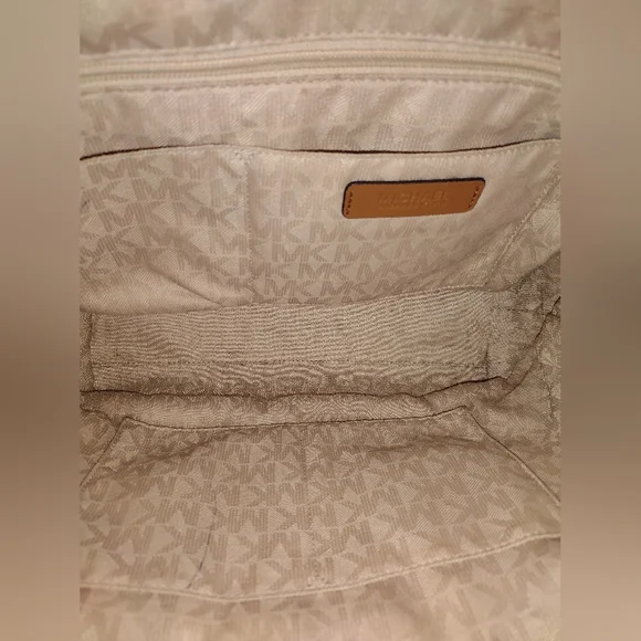 Michael Kors Beige and Brown Tote - Picture 4 of 4